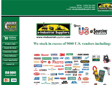 Tablet Screenshot of eindustrialsuppliers.com